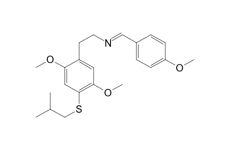1-(4-Methoxybenzyl)-N-(2-(2,5-dimethoxy-4-((2-methylpropyl)thio)phenyl)ethyl)methanimine