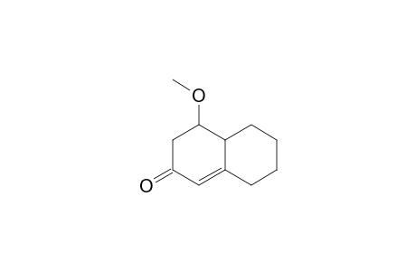 3-Oxo-5-methoxybicyclo[4.4.0]dec-1-ene