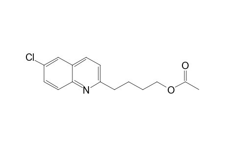 4-(6-Chloroquinolin-2-yl)butyl acetate