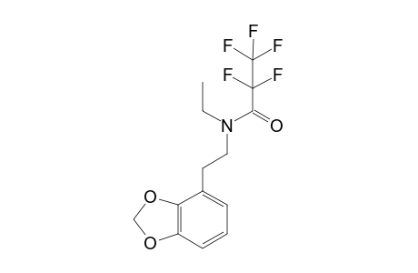N-(2-(benzo[d][1,3]dioxol-4-yl)ethyl)-N-ethyl-2,2,3,3,3-pentafluoropropanamide