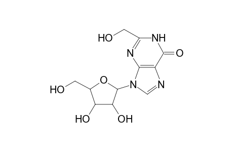 2-Hydroxymethyl-9-[.beta.-d-ribofuranosyl]hypoxanthine