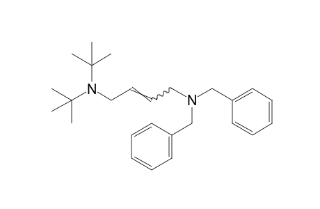 N,N-dibenzyl-N',N'-di-tert-butyl-2-butene-1,4-diamine