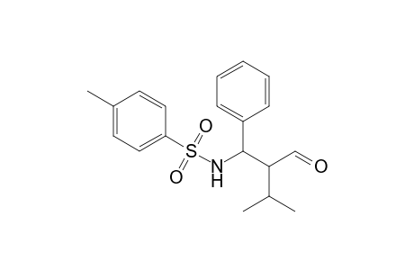 3-(N-Tosylamino)-3-phenyl-2-isopropylpropanal