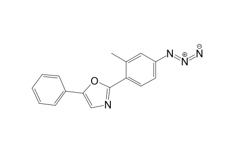 Oxazole, 2-(4-azido-2-methylphenyl)-5-phenyl-
