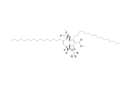 (+-)-43-O-Methylmanzamenone A D4