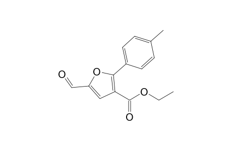 5-Formyl-3-(ethoxycarbonyl)-2-(p-tolyl)furan