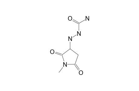 2-(1-METHYL-2,5-DIOXO-PYRROLIDIN-3-YL)-HYDRAZINECARBOXAMIDE