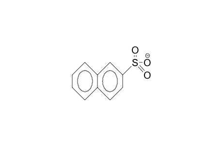 2-Naphthalenesulfonic acid, anion