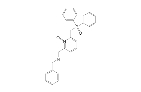 2-[(BENZYLAMINO)-METHYL]-6-[(DIPHENYLPHOSPHORYL)-METHYL]-PYRIDINE-1-OXIDE