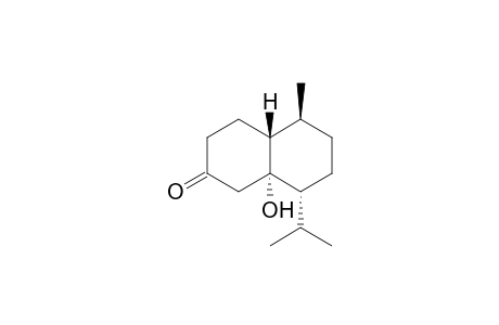 (4aR,5S,8R,8aS)-5-methyl-8a-oxidanyl-8-propan-2-yl-1,3,4,4a,5,6,7,8-octahydronaphthalen-2-one