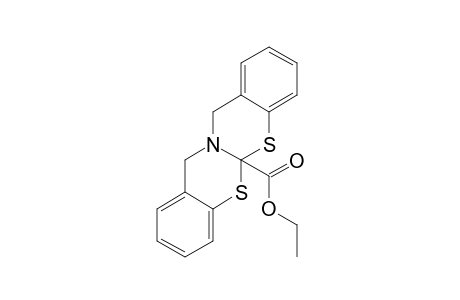 5AH,11H,13H-1,3-BENZOTHIAZINO-[2,3-B]-[1,3]-BENZOTHIAZINE-5A-CARBOXYLIC-ACID-ETHYLESTER