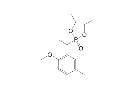 DIETHYL-1-[(2-METHOXY-5-METHYL)-PHENYL]-ETHYL-PHOSPHONATE