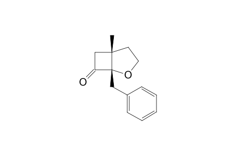 1-BENZYL-5-METHYL-2-OXABICYCLO-[3.2.0]-HEPTAN-7-ONE