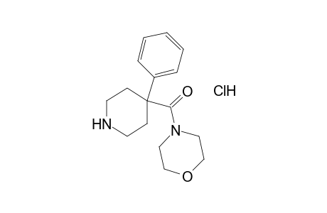 4-[(4-PHENYL-4-PIPERIDYL)CARBONYL]MORPHOLINE, MONOHYDROCHLORIDE
