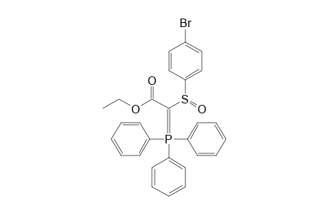 [(Ethoxycarbonyl)(4-bromophenylsulfinyl)methylene]triphenylphosphorane