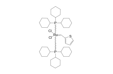 DICHLORO-BIS-(TRICYCLOHEXYLPHOSPHINE)-(THIEN-2-YL-METHYLIDENE)-RUTHENIMU-(II)