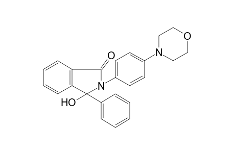 2-(4-morpholin-4-ylphenyl)-3-oxidanyl-3-phenyl-isoindol-1-one