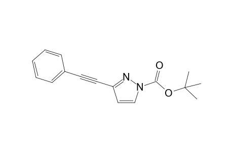 tert-Butyl 3-(phenylethynyl)-1H-pyrazole-1-carboxylate
