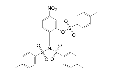 N-(2-hydroxy-4-nitrophenyl)di-p-toluenesulfonamide, p-toluenesulfonate