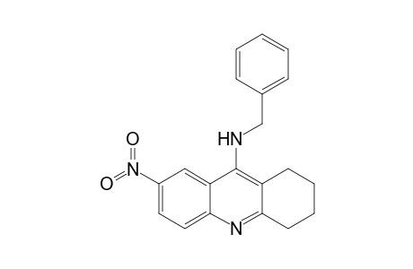 7-Nitro-N-(phenylmethyl)-1,2,3,4-tetrahydroacridin-9-amine