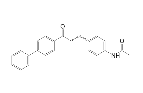 4'-[2-(p-phenylbenzoyl)vinyl]acetanilide