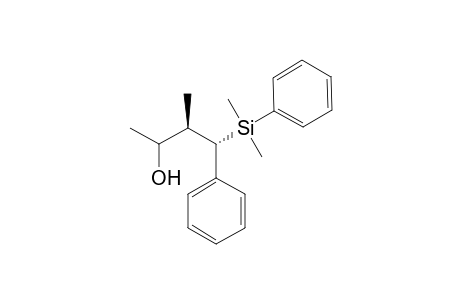 (3R,4S)-4-(Dimethyl-phenyl-silanyl)-3-methyl-4-phenyl-butan-2-ol