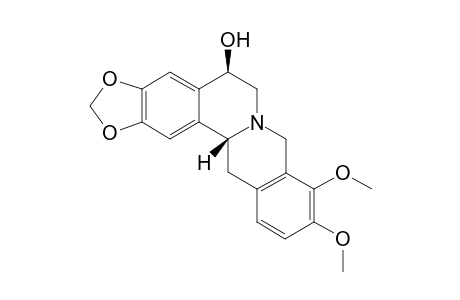 (+-)-5.beta.-Hydroxycanadine