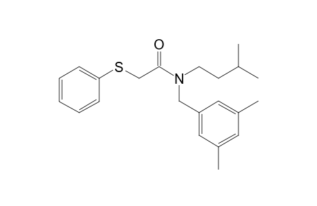 Acetamide, 2-phenylthio-N-(3,5-dimethylbenzyl)-N-(3-methylbutyl)-