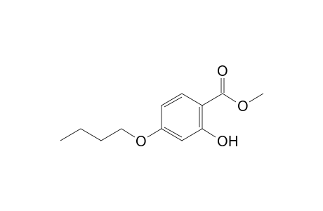 4-butoxysalicylic acid, methyl ester