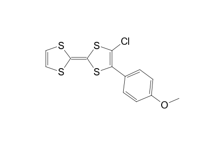 4-Chloro-5-(4-methoxyphenyl)-Tetrathiafulvalene