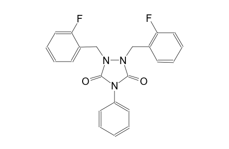 1,2-Bis-(2-fluoro-benzyl)-4-phenyl-[1,2,4]triazolidine-3,5-dione
