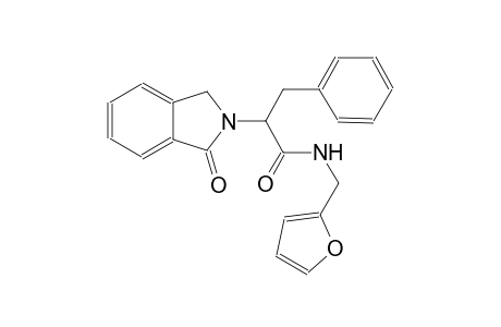 1H-isoindole-2-acetamide, N-(2-furanylmethyl)-2,3-dihydro-1-oxo-alpha-(phenylmethyl)-