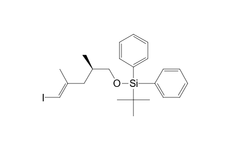 Silane, (1,1-dimethylethyl)[(5-iodo-2,4-dimethyl-4-pentenyl)oxy]diphenyl-, [R-(E)]-