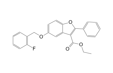 ethyl 5-[(2-fluorobenzyl)oxy]-2-phenyl-1-benzofuran-3-carboxylate