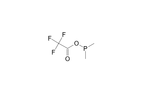 Acetic acid, trifluoro-, anhydride with dimethylphosphinous acid