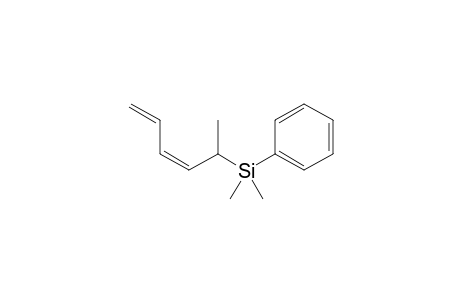 Dimethyl-[(2Z)-1-methylpenta-2,4-dienyl]-phenyl-silane
