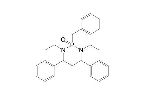 2-Benzyl-1.3-diethyl-4,6-diphenyl-1,3,2-diazaphosphorinane - 2-oxide