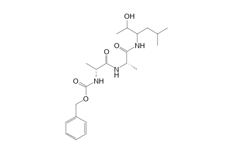 3-[N-(Benzyloxycarbonyl)-(R)-alanyl-(S)-alanyl-amino]-5-methylhexan-2-ol