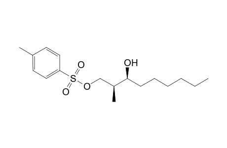 (2S,3S)-3-Hydroxy-2-methylnonaoyl Tosylate