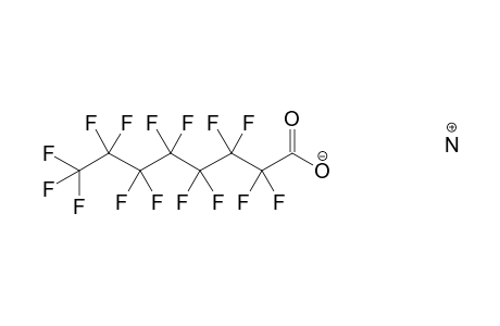 Mixture of ammonium perfluoroalkyl carboxylates (main constituent: ammonium perfluorocaprylate); perfluorocaprylate ammonium