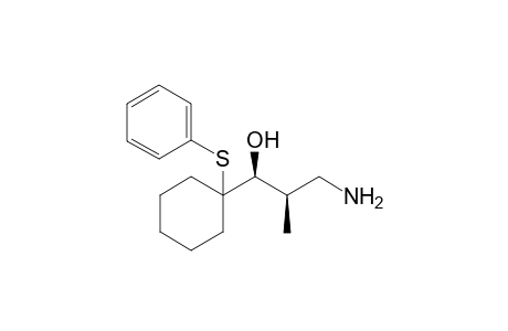(1S,2R)-3-Amino-2-methyl-1-[1-(phenylthio)cyclohexyl]propan-1-ol