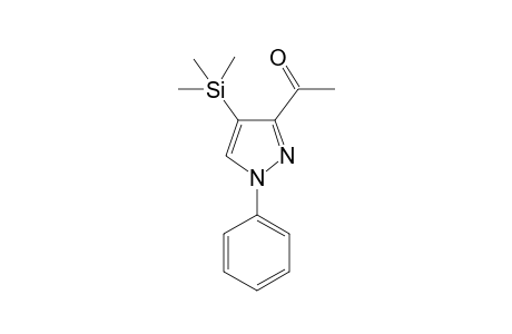 1-(1-phenyl-4-trimethylsilylpyrazol-3-yl)ethanone