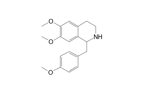 6,7-Dimethoxy-1-(4-methoxybenzyl)-1,2,3,4-tetrahydroisoquinoline