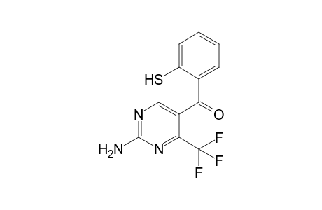 5-(2-Sulfanylbenzoyl)-2-amino-4-(trifluoromethyl)pyrimidine
