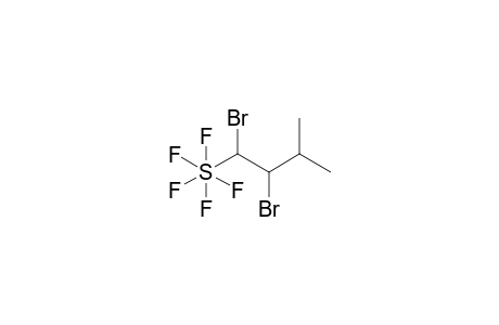 1,2-Dibromo-3-methyl-1-(pentafluoro-.lambda.6-sulfanyl)butane