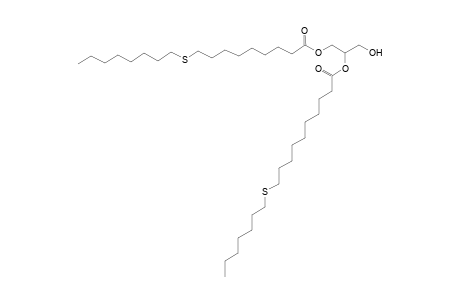 (+-)-O(1),O(2)-Bis(11-thiastearyl)glycerol