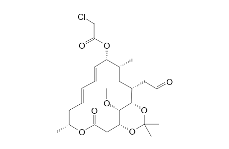 9-O-Chloroacetyl-3,5-isopropylideneleuconolide A1