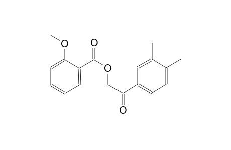 2-(3,4-dimethylphenyl)-2-oxoethyl 2-methoxybenzoate