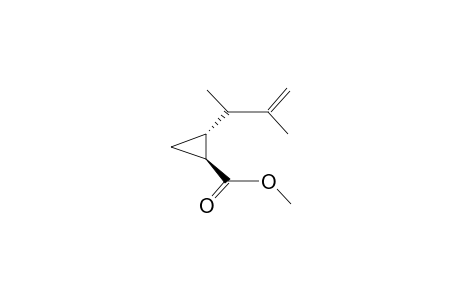 E-1-METHOXYCARBONYL-2-(2-METHYL-1-BUTEN-3-YL)CYCLOPROPANE(DIASTEREOMER MIXTURE)