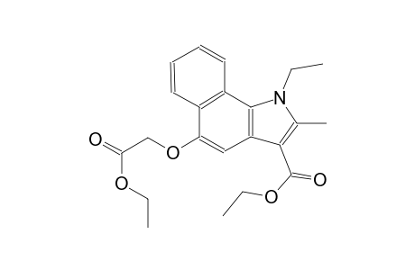 1H-benz[g]indole-3-carboxylic acid, 5-(2-ethoxy-2-oxoethoxy)-1-ethyl-2-methyl-, ethyl ester